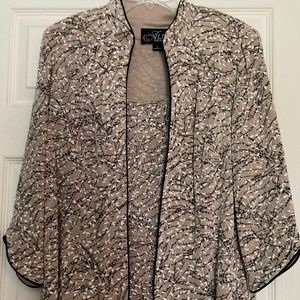 Jacket and Tank for Evening